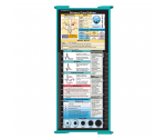 WhiteCoat Clipboard® Trifold - Teal Primary Care Edition